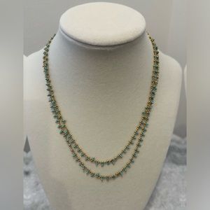 Madewell beadlink choker necklace, vintage